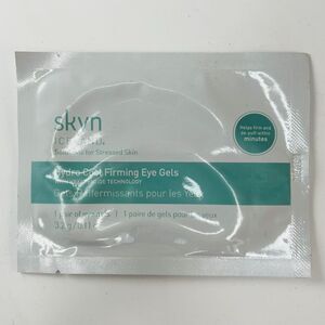 Skyn Hydro Cool Firming Eye Gel Mask Peptides Hexapeptide .11 oz 3.2g Pair New